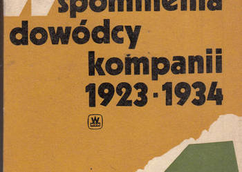 (01908) WSPOMNIENIA DOWÓDCY KOMPANII 1923 – 1934 – JÓZEF KUR