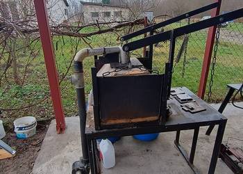 Piec gazowy kowalski szamotowy kuźniczy kuźnia palenisko propan - butan