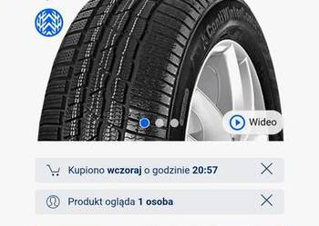 Continental Conti Winter Contact Ts 830p 4 szt./205.60.16 Jak nowe