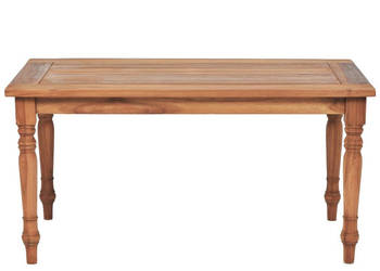 Stolik kawowy Batavia drewno tekowe 90 x 50 x 45 cm WM-43059