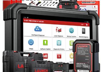 LAUNCH X-431 PRO DYNO 2023 Tester diagnostyczny 8 cali + 2 WALIZKI, F.vat
