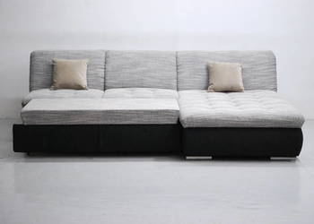 SAG DESIGN NAROŻNIK z funkcją spania, rogówka sofa tkanina