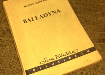 Książka - Balladyna - Juliusz Słowacki