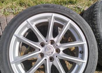 Felgi koła 17' 5x112 opony letnie audi Volkswagen
