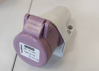 Gniazdo natynkowe 2P 16A 24V Walther Norvo 10110