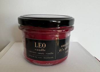 Świeca zapachowa sojowa Myastrocandle LEO/LEW 330 g