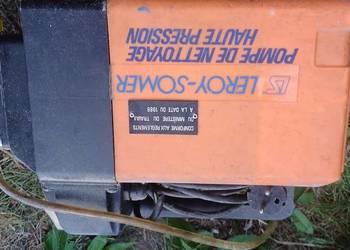 Solidna Myjka Ciśnieniowa Leroy-Somer HP55 Metalowa Pompa 1986 Vintage / Kr