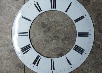 T171 Tarcza starego zegara pierścień godzinowy 172mm tzw porcelanka