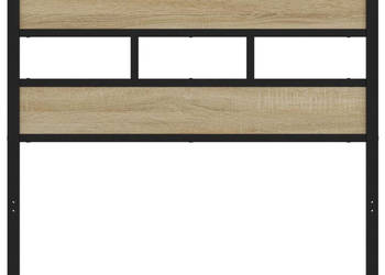 Wezgłowie do łóżka dąb sonoma 75 cm WM-4017128