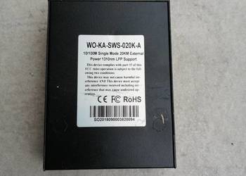 Media Konwerter Światłowodowy WO-KA-SDS-020K Wave Optics