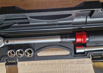 Zestaw klucza dynamometrycznego 1/2" Hairich 20-230 Nm | Akcesoria + Walizk