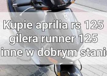Aprilia rs 125 gilera Runner 125,50 500 i inne