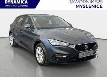 Seat Leon Style 1.5TSI 150KM M6 2021 r., salon PL, I właściciel, serwisowa…