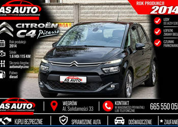 Citroen C4 Picasso 1,6HDi 115KM Intensive/Serwisowany w ASO/Alu/Automat/Le…
