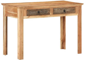 Biurko 110 x 50 x 75 cm lite drewno z odzysku WM-320385