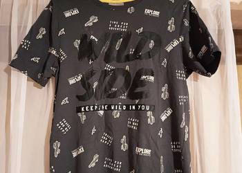 Koszulka Chłopięca z Nadrukiem Bluzka T-Shirt Bawełna Destination 158