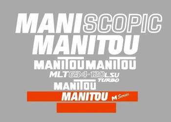 Naklejki oklejenie MANITOU MLT 634-120 LSU Zamiennik