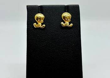 Złote Kolczyki pr. 583 1,08g