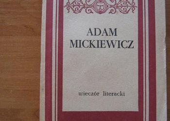 Wieczór literacki Adam Mickiewicz wydanie z 1955r