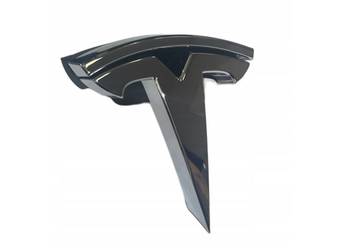 EMBLEMAT ZNACZEK GRILLA TESLA MODEL S LIFT OEM 1053686-00-F