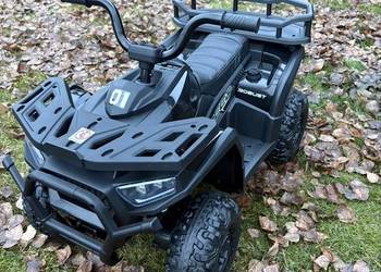 Quad na akumulator ATV Robust 01 autko na akumulator dla dzieci 12V czarny