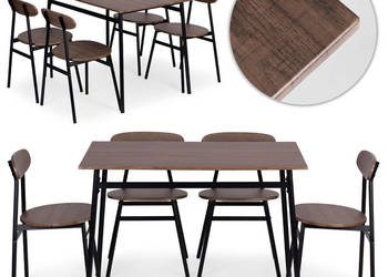 Zestaw mebli do jadalni kuchni stół + 4 krzesła OSLO ModernHome