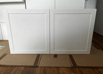 szafka wisząca biała 120 cm x 64 cm x 42 cm IKEA Besta Hanviken - OKAZJA! p