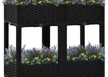 Donica do podniesionej rabaty 80x40x71 cm polipropylen WM-316535