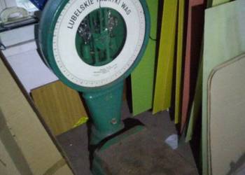 Waga wskazówkowa przemysłowa retro industrial