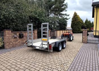 Przyczepa Dwuosiowa 2190KG *Pod Minikoparkę *Najazdy* Zarejestrowana*
