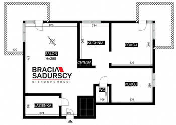 Ogłoszenie mieszkanie Kraków Złocieniowa 65.7m2 3 pok