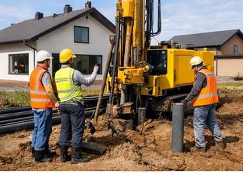 Odwierty pod pompę ciepła