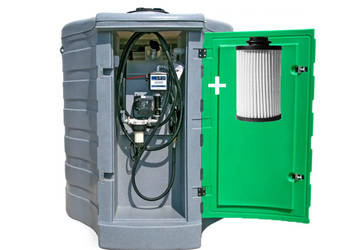 ZBIORNIK NA OLEJ NAPĘDOWY 2500L z FILTREM I SEPARATOREM