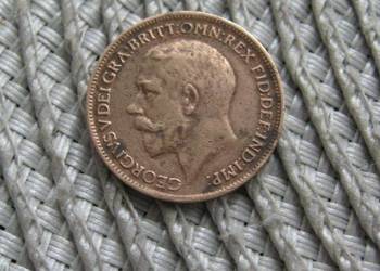 Wielka Brytania 1 Farthing 1917r