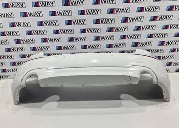 BMW 1 F40 ZDERZAK TYŁ TYLNY 4 PDC ORYGINAŁ A300 ALPINWEISS KOMPLETNY