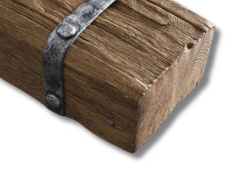 Opaska OZDOBNA do Belki Rustykalnej Srebrna