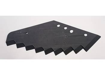 Nóż do paszowozu 530x8 mm, Kuhn, - zamiennik,średnica otworu 17mm APL00056