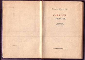 (8464) CARLONE (ŻYCIE WŁOCHA) – LIOBERO BIGIARETTI