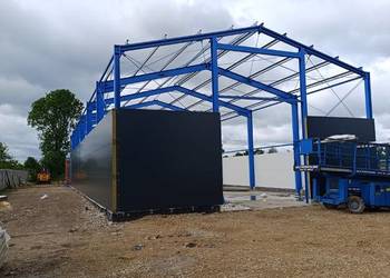 Konstrukcja HALI 15x30m H6m NOWA Hala stalowa Konstrukcja HALI 15x30m H6m NOWA Hala stalowa