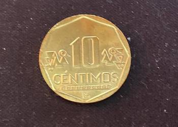Moneta Peru - 10 centimos 2022 UNC