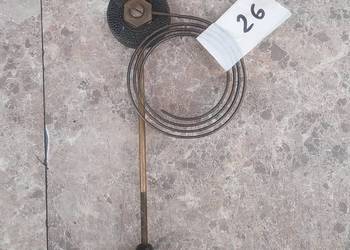 26 Gong spiralny starego zegara kominkowego bufetowego
