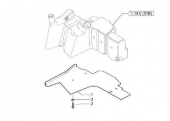 New Holland T6010 Osłona 82037141