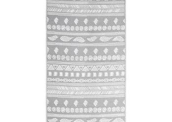 vidaXL Dywan zewnętrzny, szary, 80x150 cm, PP(SKU316968)