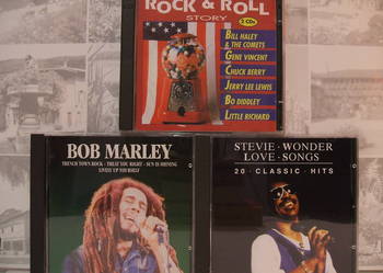 4 x CD > Stevie WONDER , Bob MARLEY , Rock&Roll STORY <