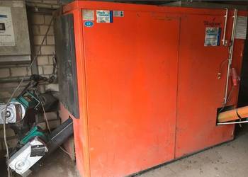 Piec na Trociny 100 kw Zrębka Owies Pestka  inne Biomasy
