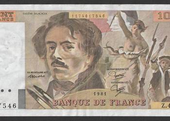 Francja 100 franków 1981 - Delacroix Eugene