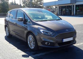Ford S-max 2.0tdci BiTurbo Kamery Skóra Masaże Panorama Webasto Hak