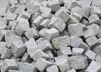 KOSTKA GRANITOWA SZARA 6X4