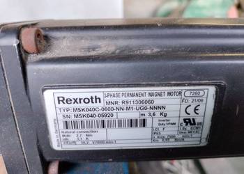 Silnik serwo Rexroth 2,7 Nm z Modułem liniowym r03604000