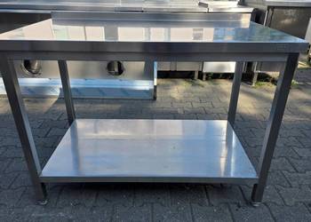 Stół Gastronomiczny z Półką - 120/70/85 cm - M.1758 N
